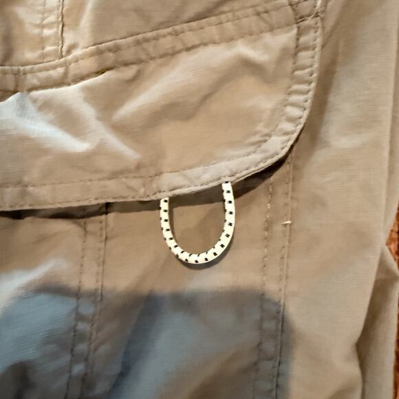 Rugged Earth Outfitters‎ Convertible Pants Cargo Hiking 40/42 Khaki Gorpcore - Picture 8 of 9
